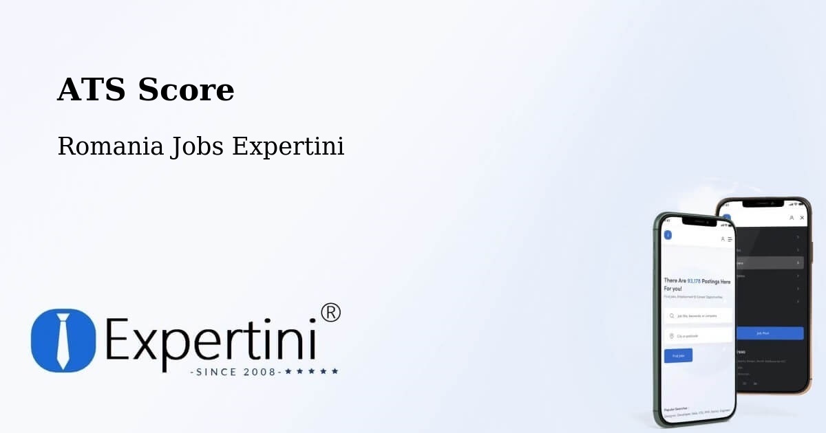 Resume ATS Score & Job Description Match Tool – Codlea - Romania Jobs Expertini